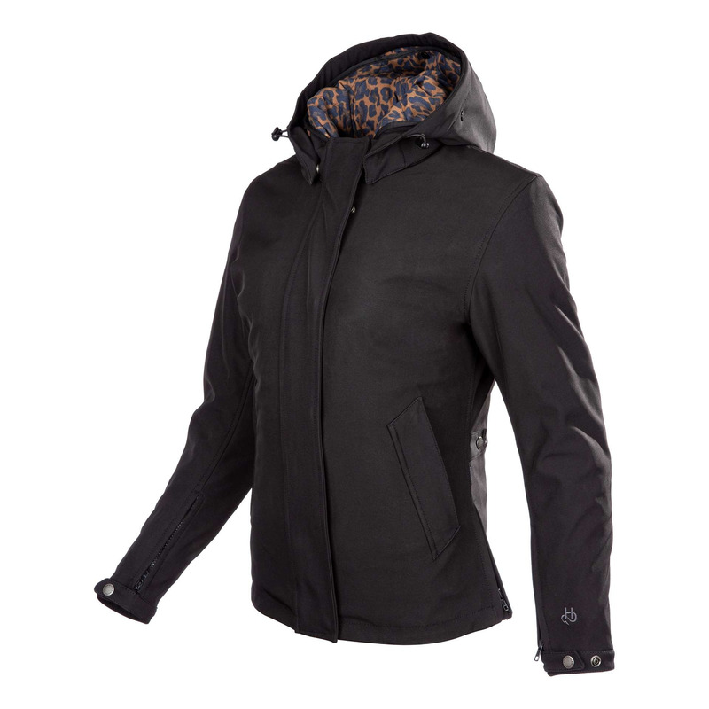 Blouson textile femme Helstons Manhattan noir