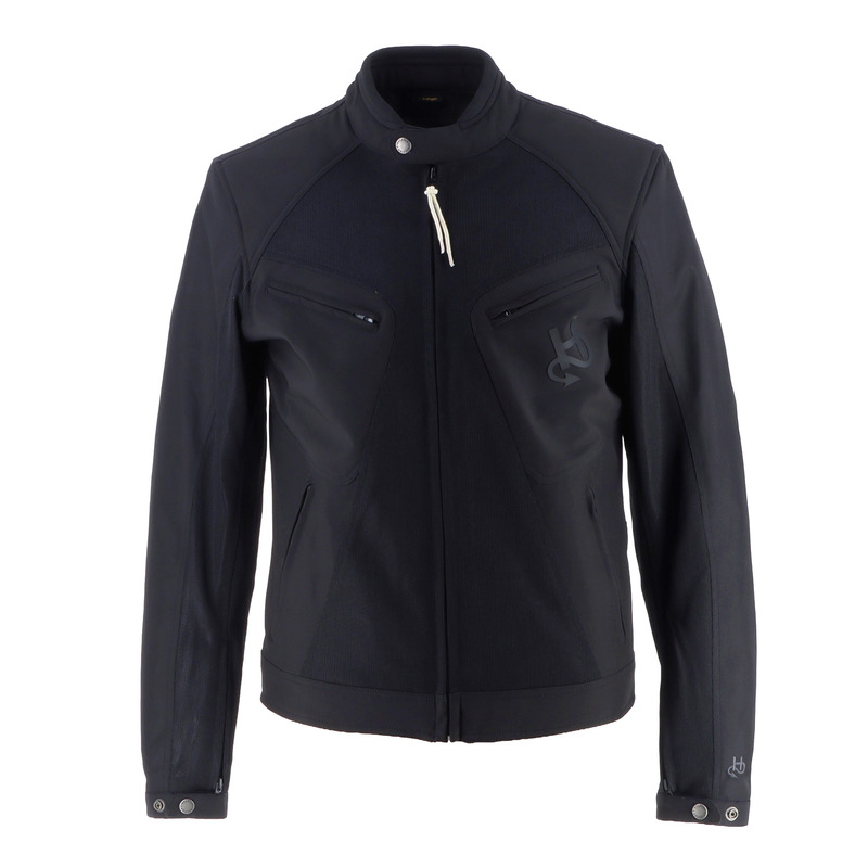 Blouson textile femme Helstons Turbo Girl Air Mesh noir