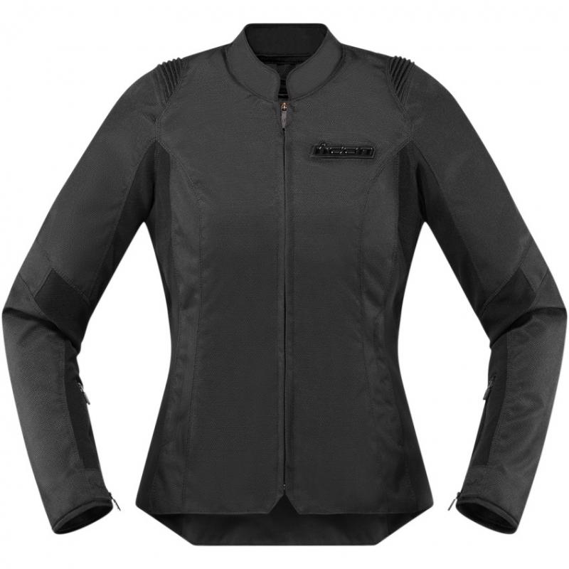 Blouson textile femme Icon Overlord CE Stealth- XL