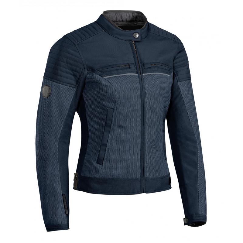 Blouson textile femme Ixon Filter Lady bleu- XS