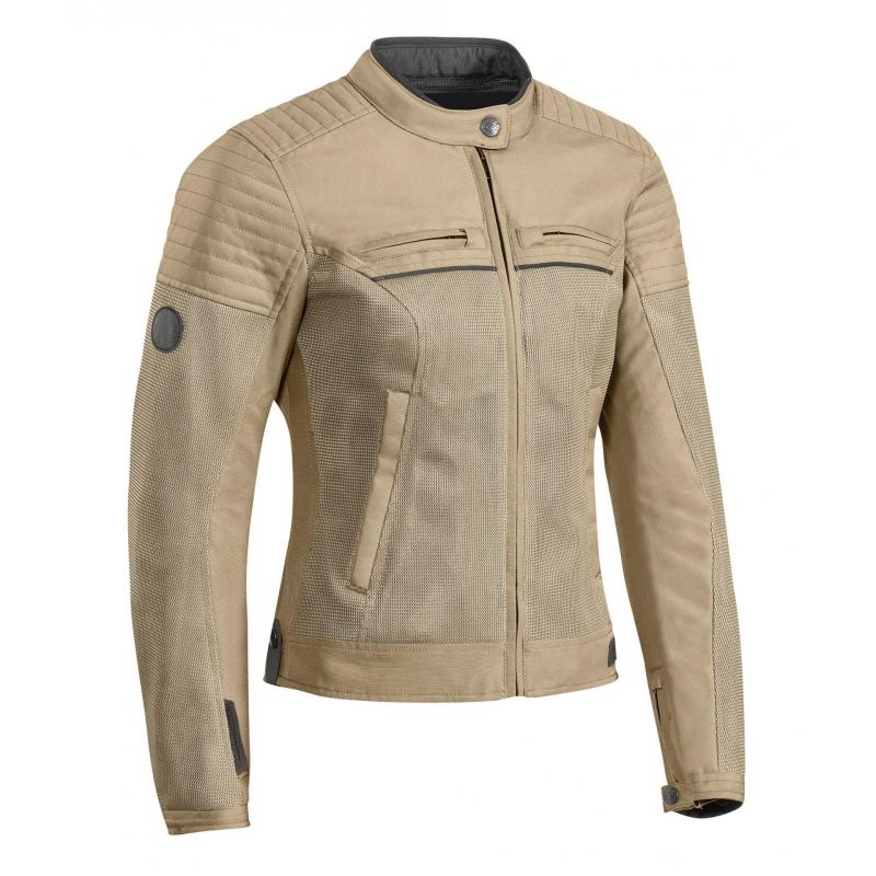 Blouson textile femme Ixon Filter Lady sable- XS