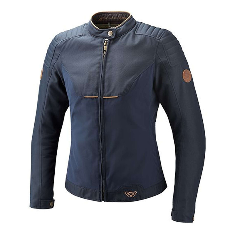 Blouson textile femme Ixon Hornet Lady navy/marron