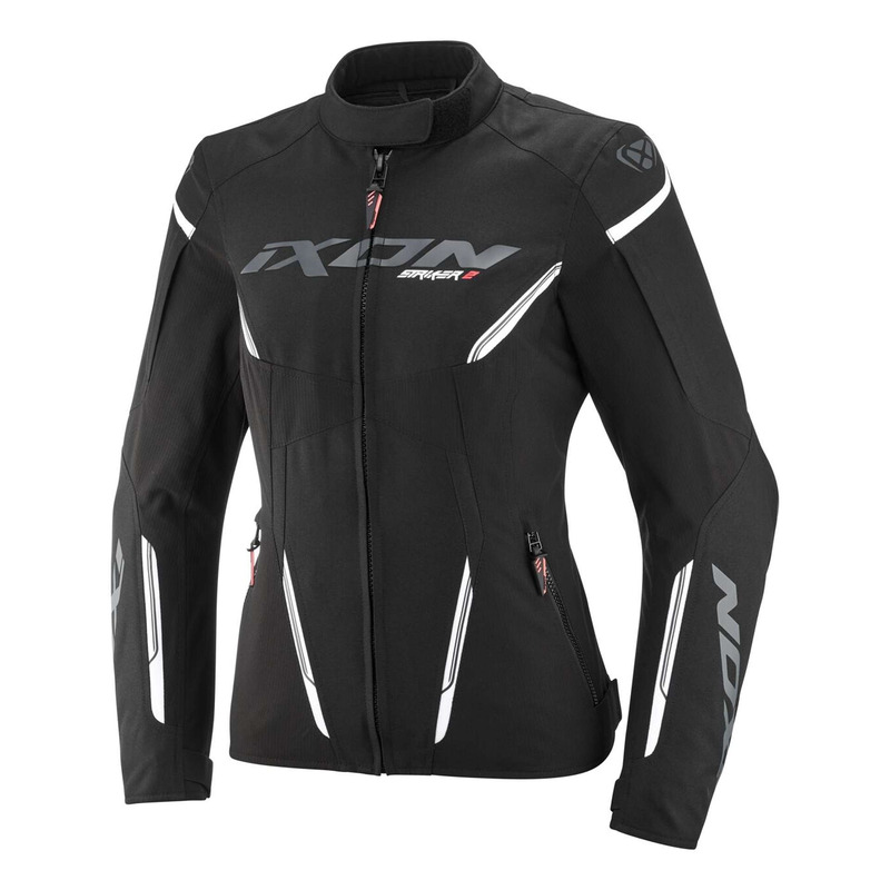 Blouson textile femme Ixon Striker 2 Lady black/white
