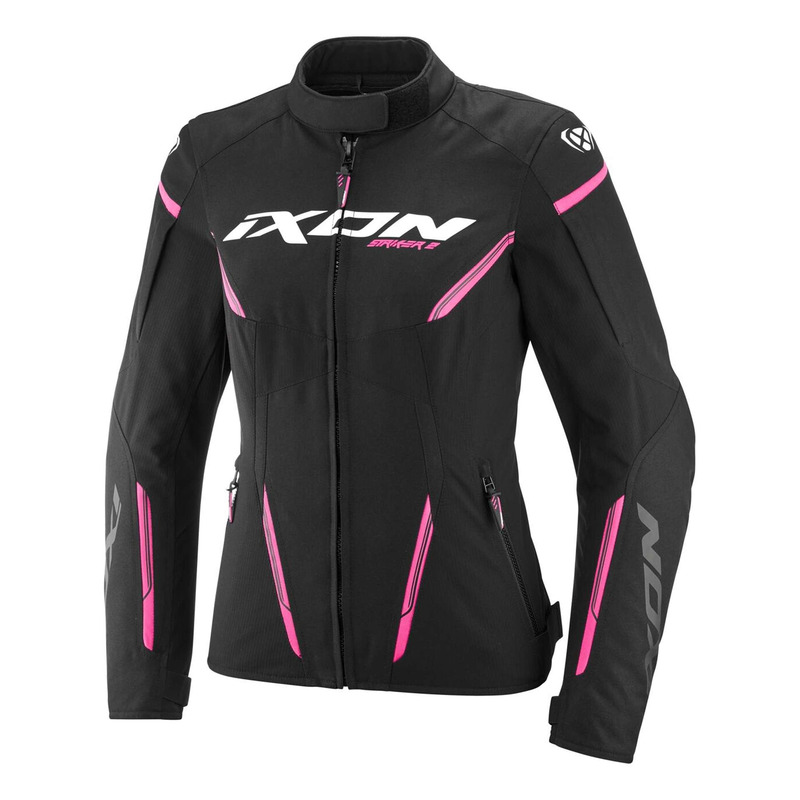 Blouson textile femme Ixon Striker 2 Lady black/bright pink