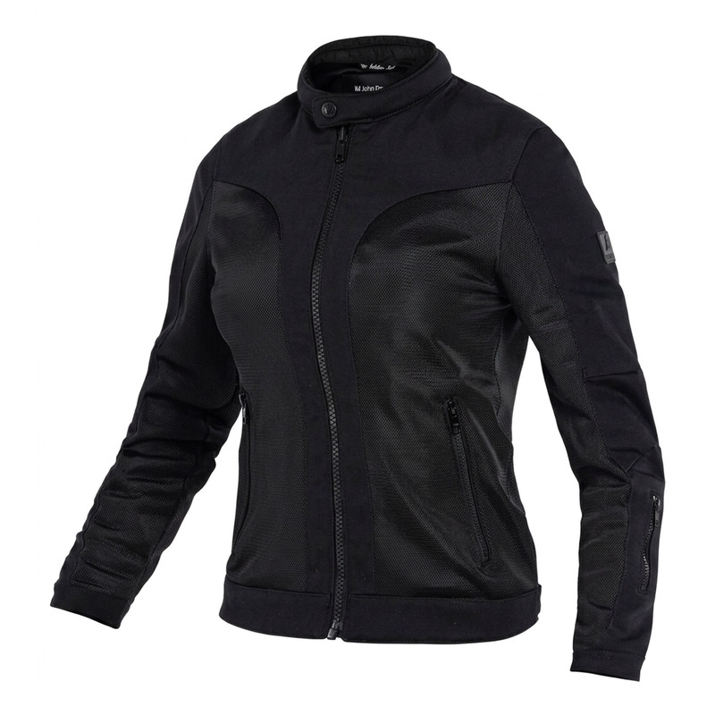 Blouson textile femme John Doe Aero Mesh Women black