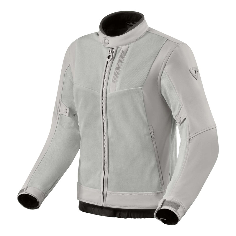 Blouson textile femme Rev’It Highcrest H2O Ladies silver