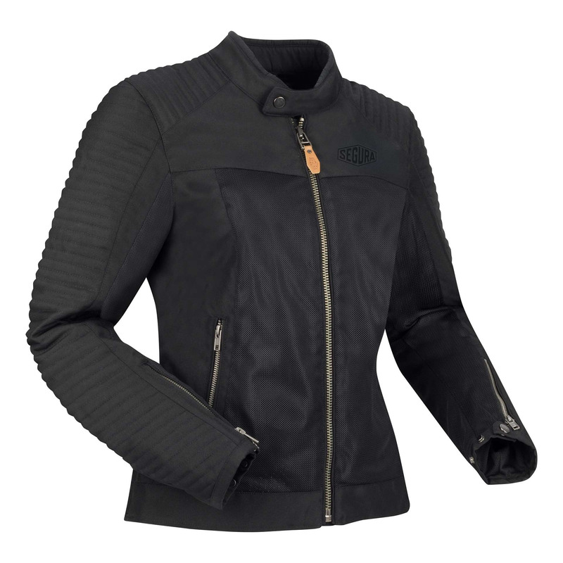 Blouson textile femme Segura Lady Dikinson noir- T0