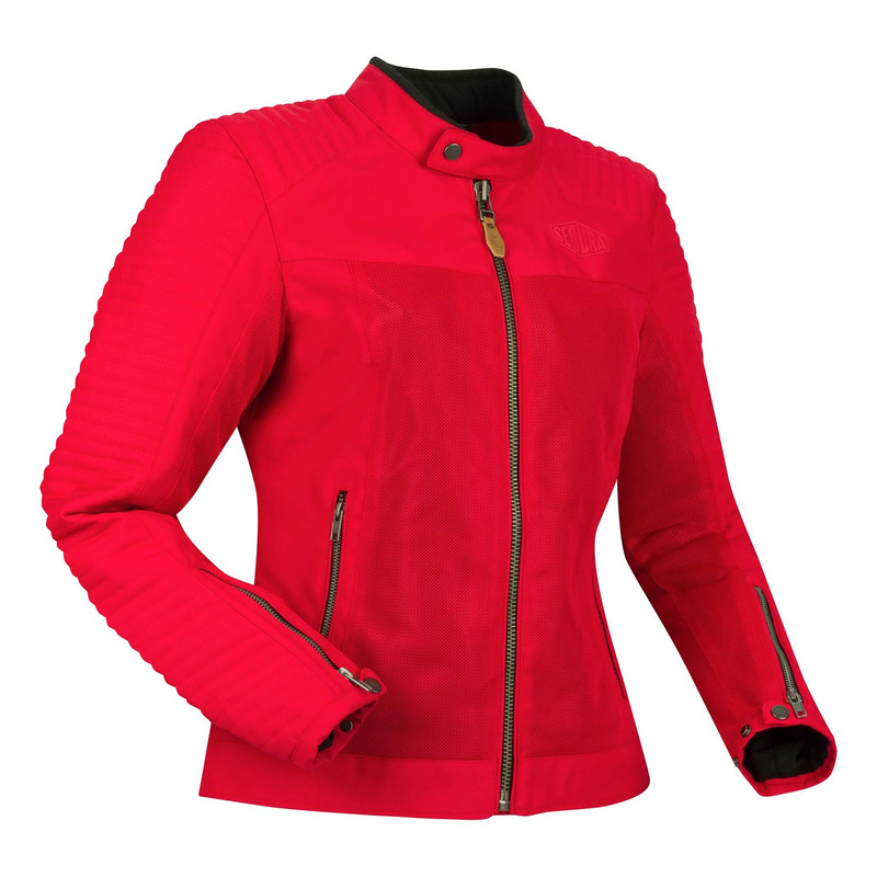 Blouson textile femme Segura Lady Dikinson rouge- T0