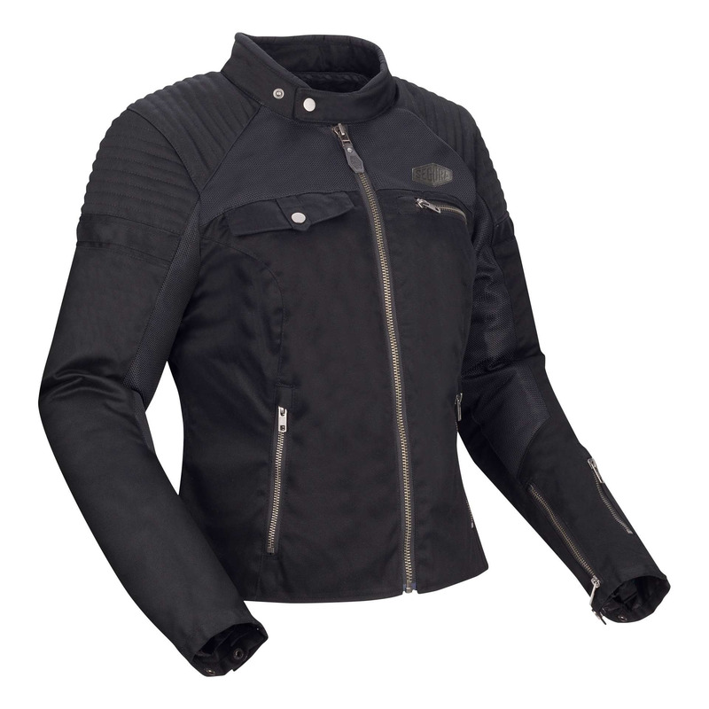 Blouson textile femme Segura Lady Jilly noir