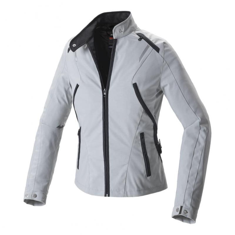 Blouson textile femme Spidi Ellabike gris- XS