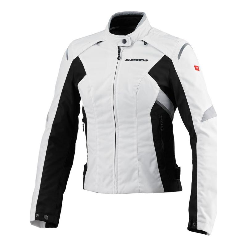 Blouson textile femme Spidi FLASH TEX LADY blanc- XXS