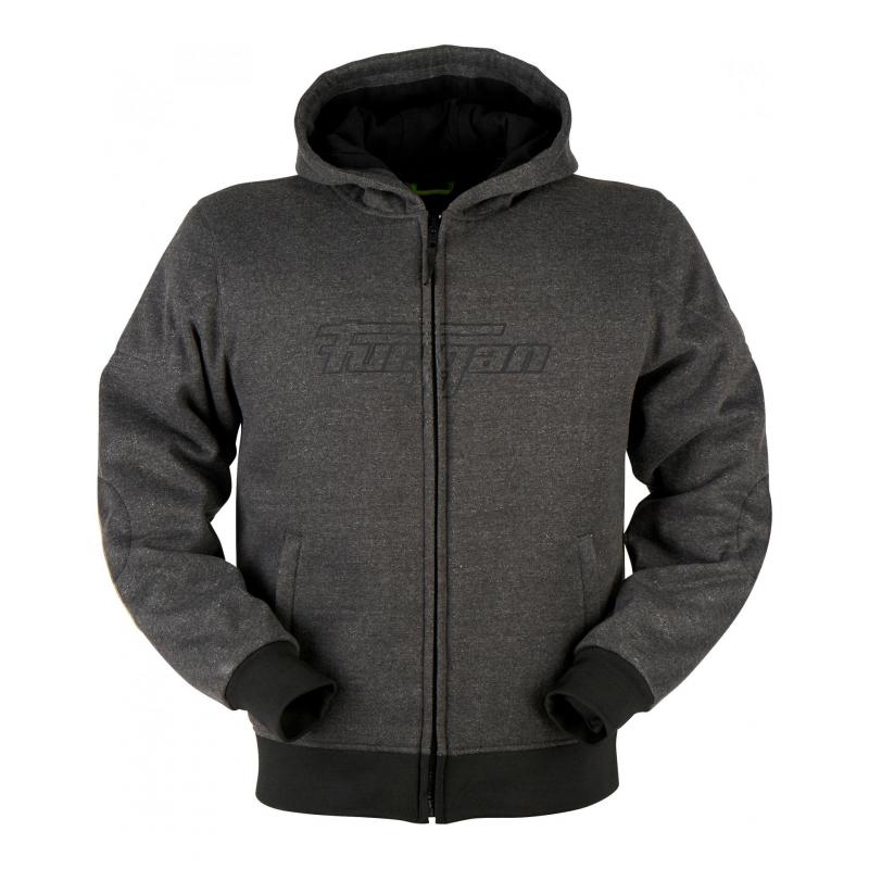 Blouson textile Furygan Brad X Kevlar gris anthracite- S