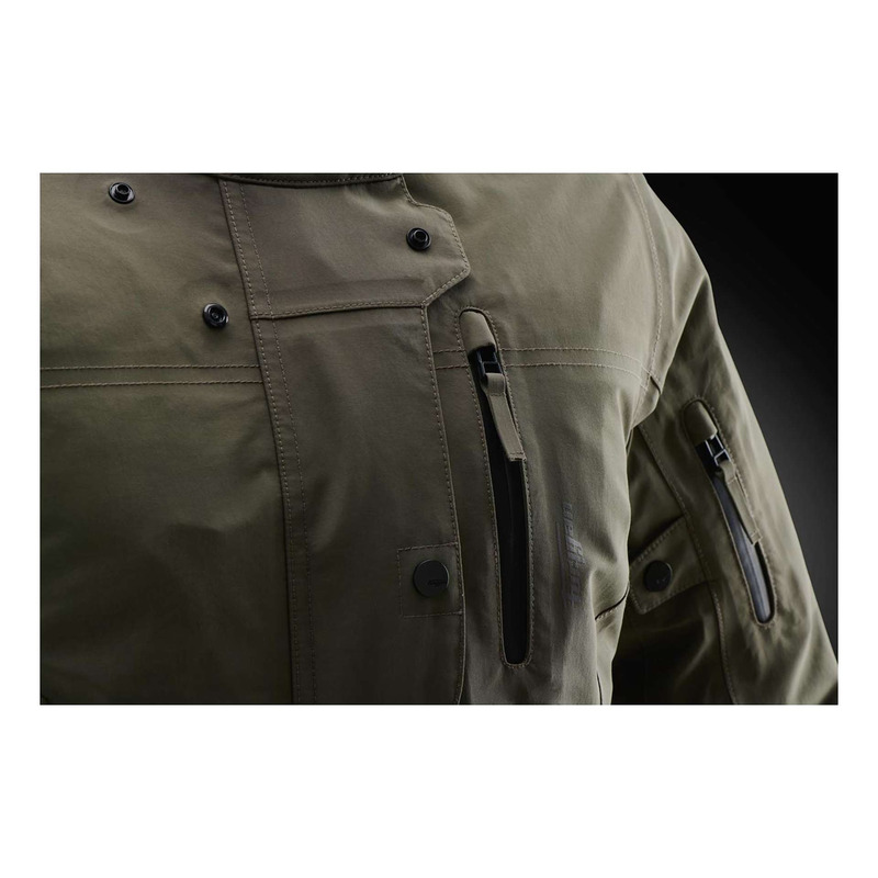Blouson textile Furygan Livio x Kevlar noir/blanc- M