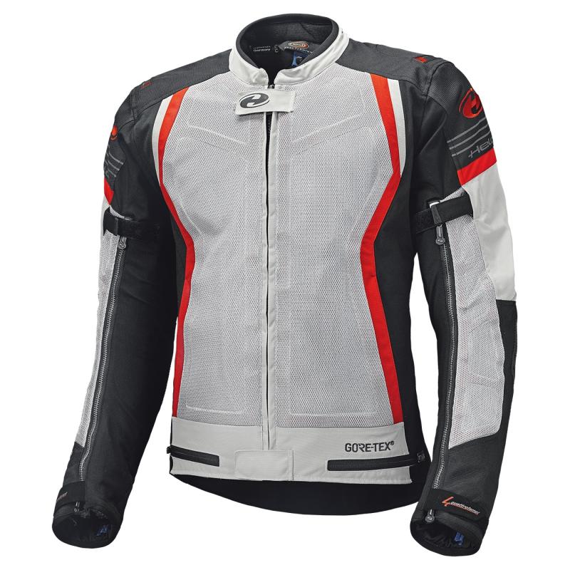 Blouson textile Held AeroSec GTX Top gris/rouge- XS