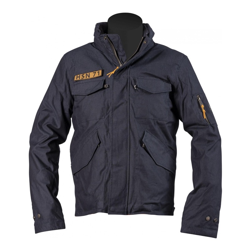Blouson textile Helstons Commando bleu- 2XL