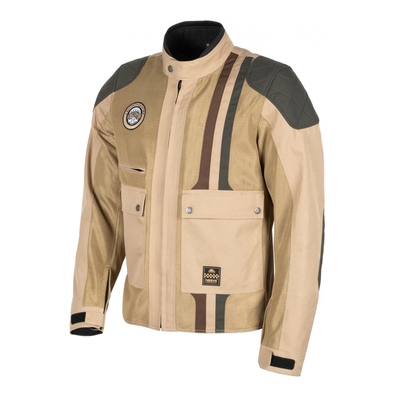 Blouson textile Helstons Hamilton Mesh beige- M