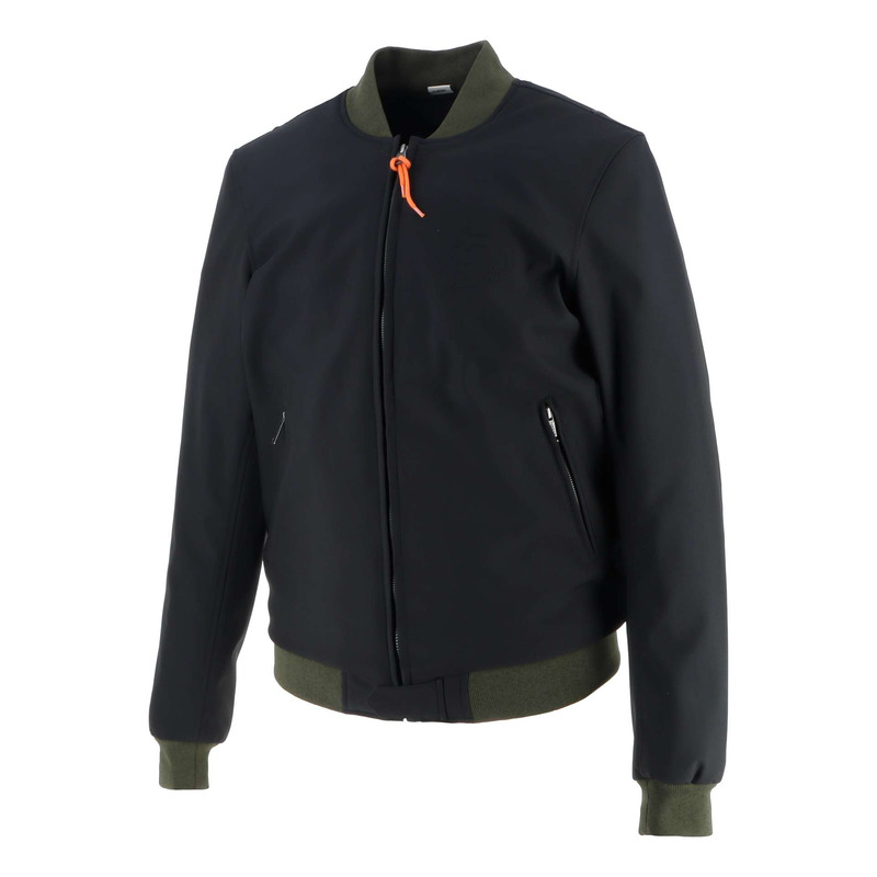 Blouson textile Helstons Harry noir/kaki