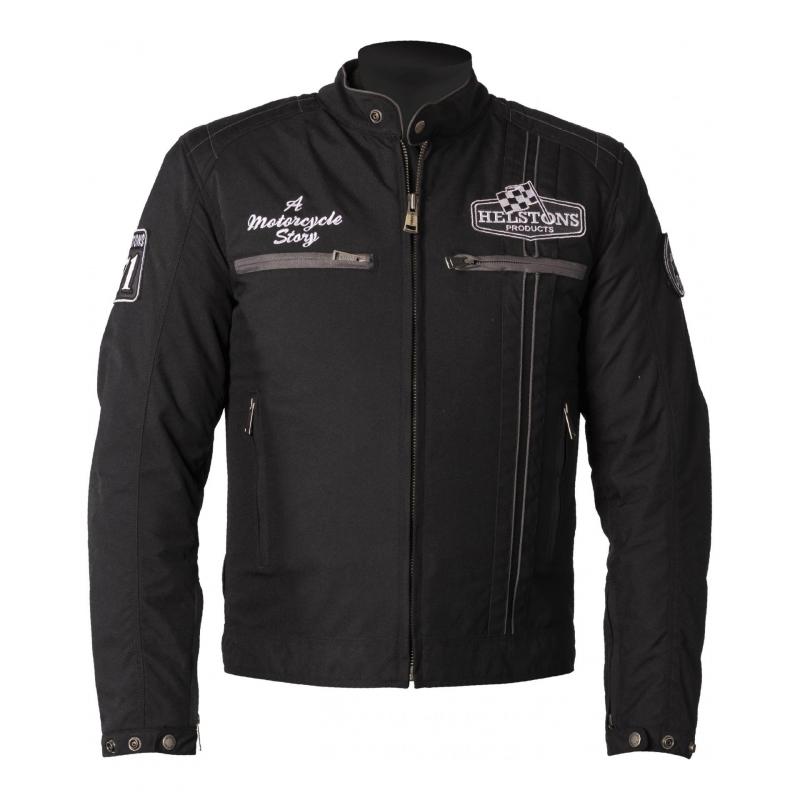 Blouson textile Helstons Indy noir- 4XL