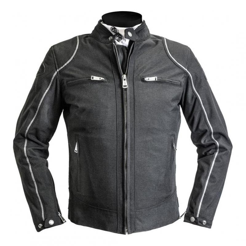 Blouson textile Helstons Modelo noir- L
