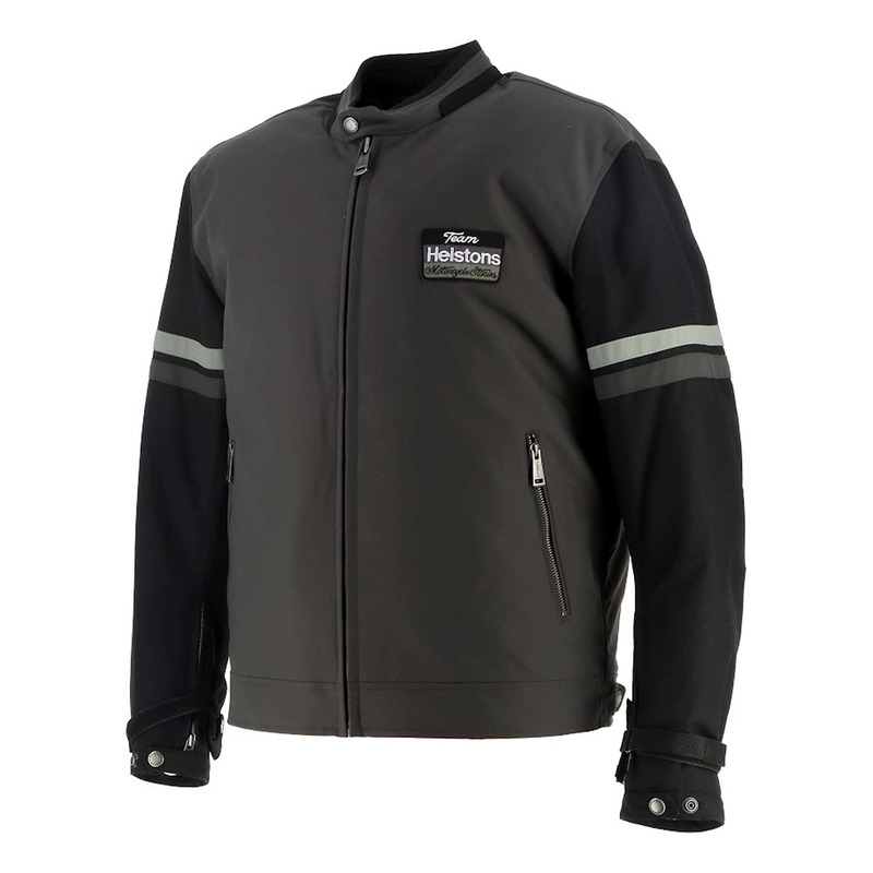 Blouson textile Helstons V-Series gris/noir- S