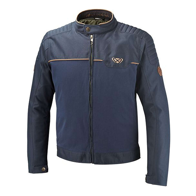 Blouson textile Ixon Hornet navy/marron