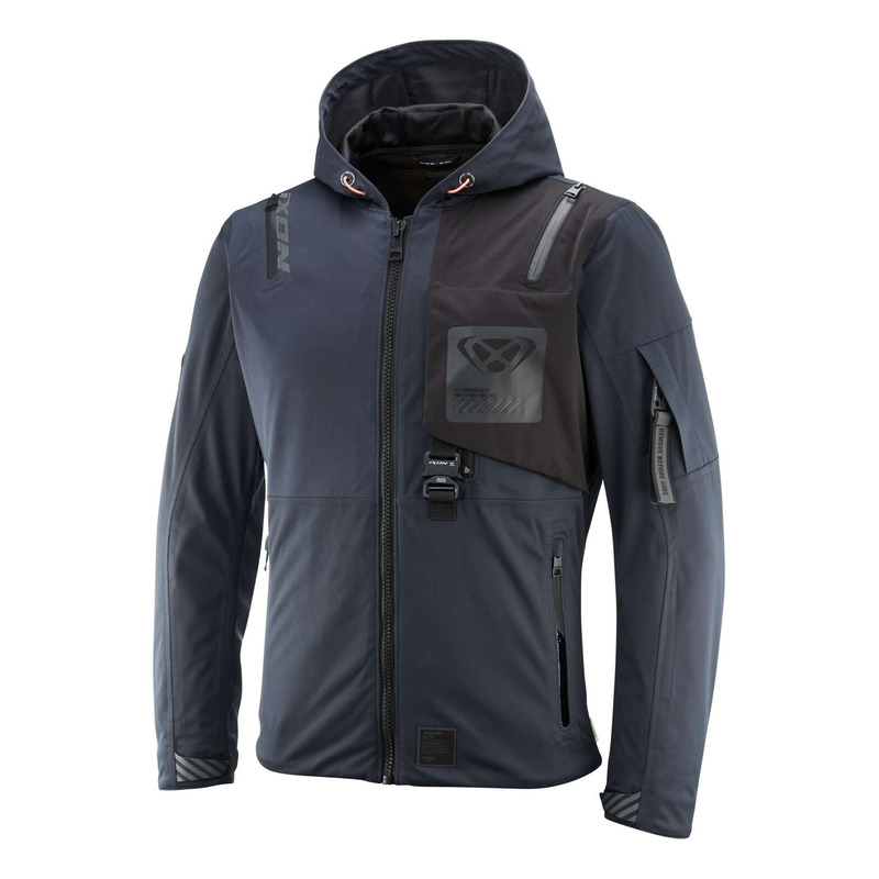 Blouson textile Ixon M-Quarter navy/black- L