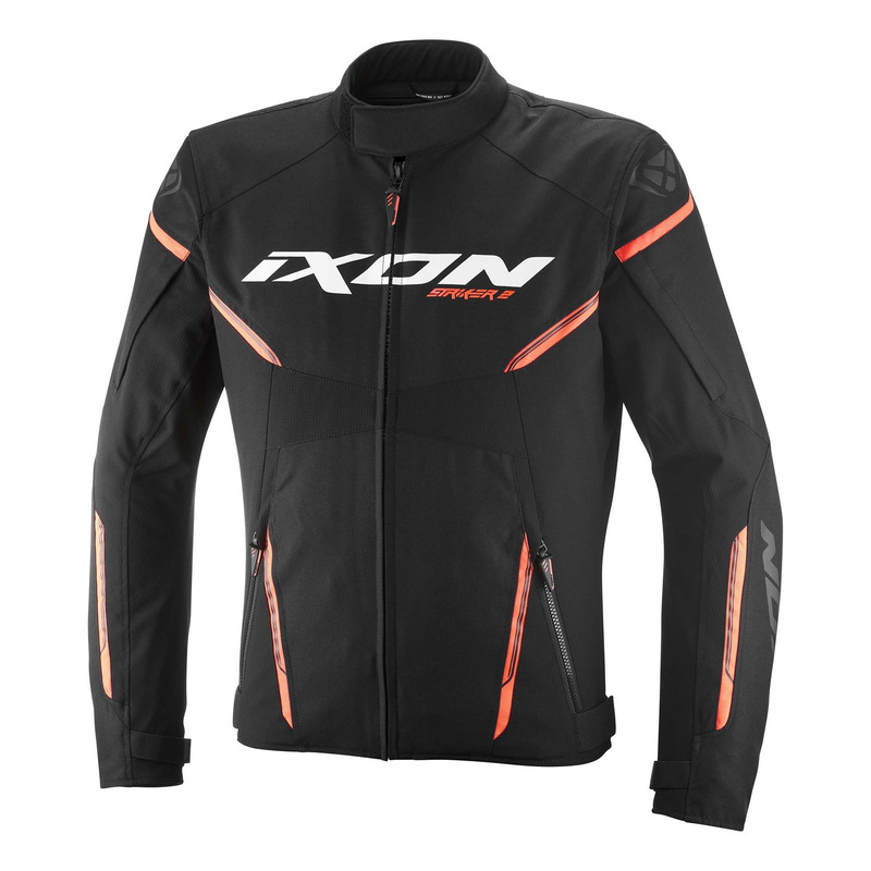 Blouson textile Ixon Striker 2 noir/orange