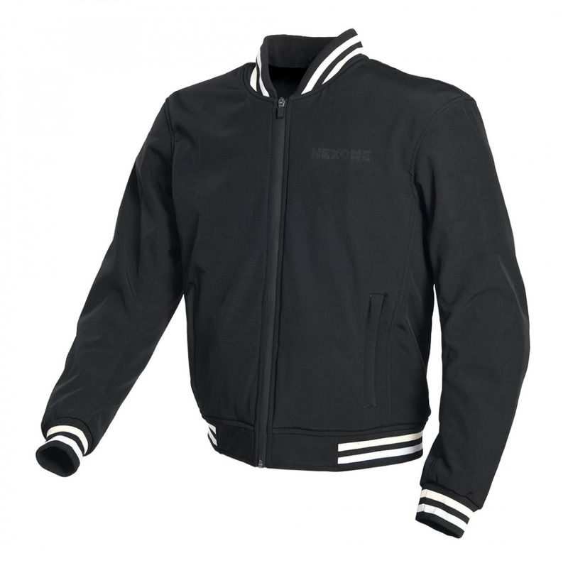 Blouson textile Nexone Gianni noir/blanc