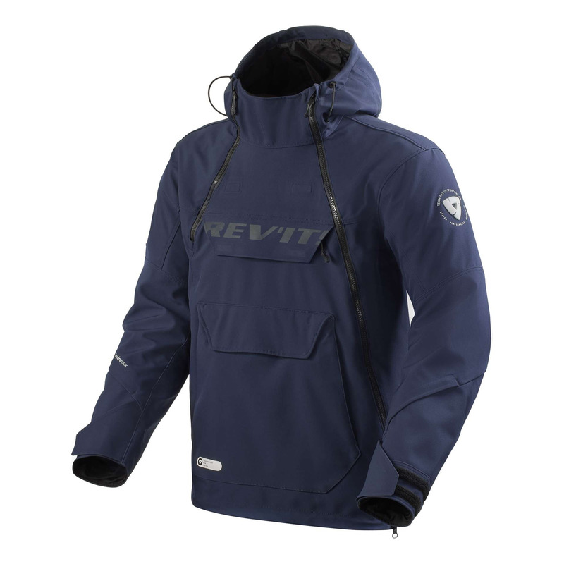 Blouson textile Rev’It Altair H2O blue/blue