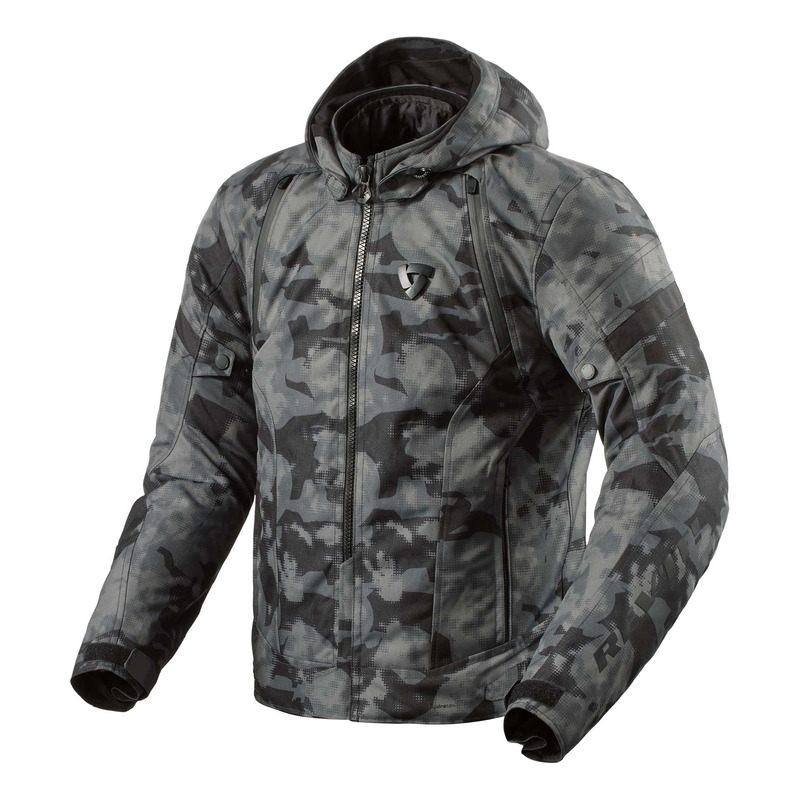 Blouson textile Rev’It Flare 3 H2O camo/dark grey
