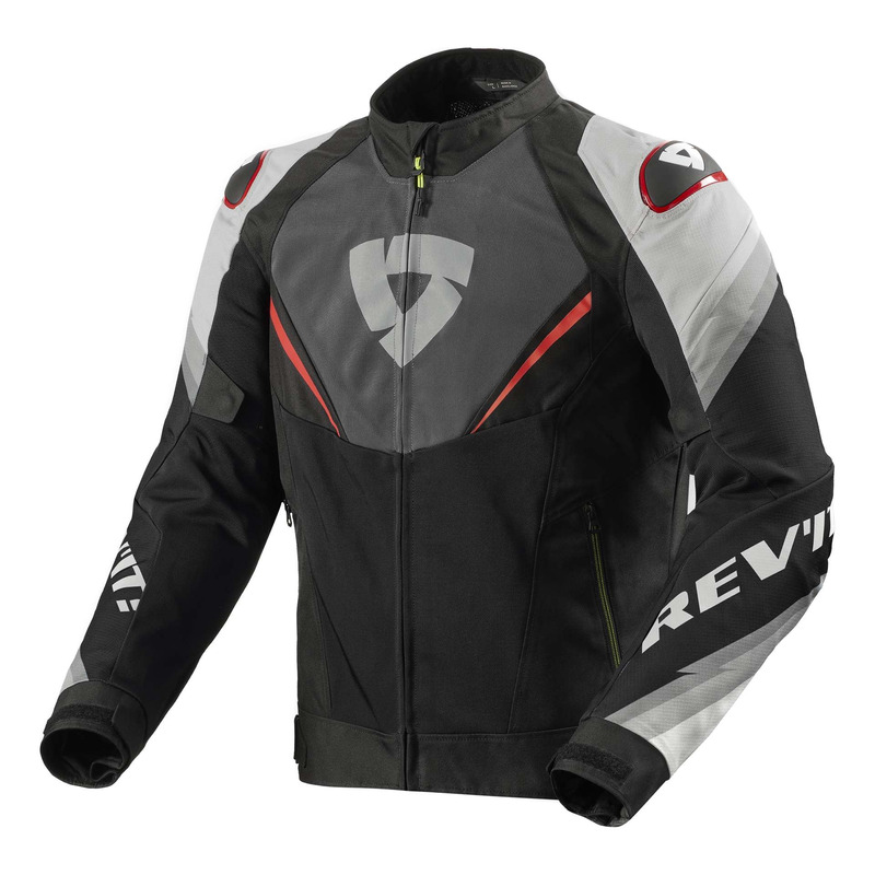 Blouson textile Rev’It Quantum 3 Air grey/red
