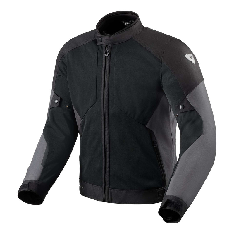 Blouson textile Rev’It Torque 3 H2O black/anthracite
