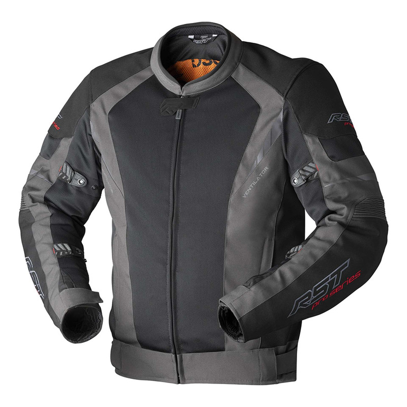 Blouson textile RST Pro Series Ventilator D3O gris