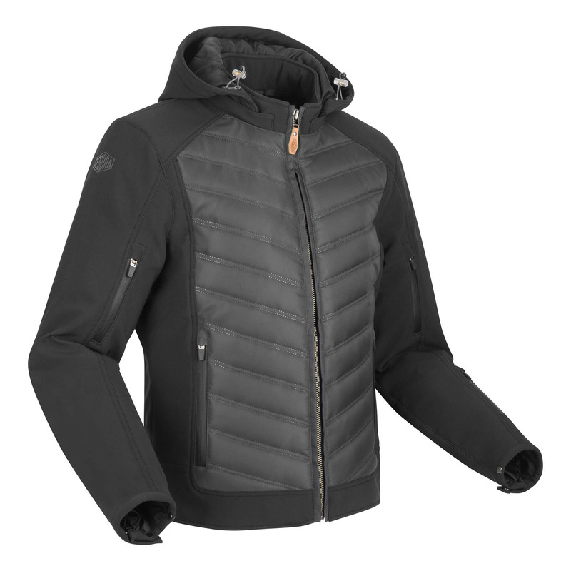 Blouson textile Segura Natcho 2 noir/gris- S