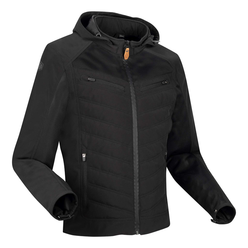 Blouson textile Segura Natcho Vented noir/gris- M