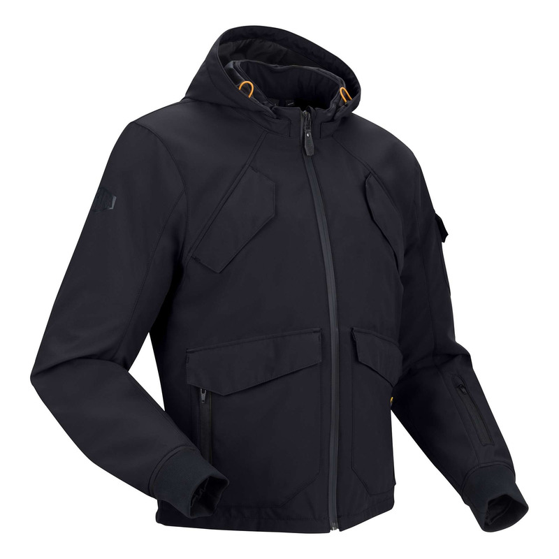 Blouson textile Segura Oswald noir