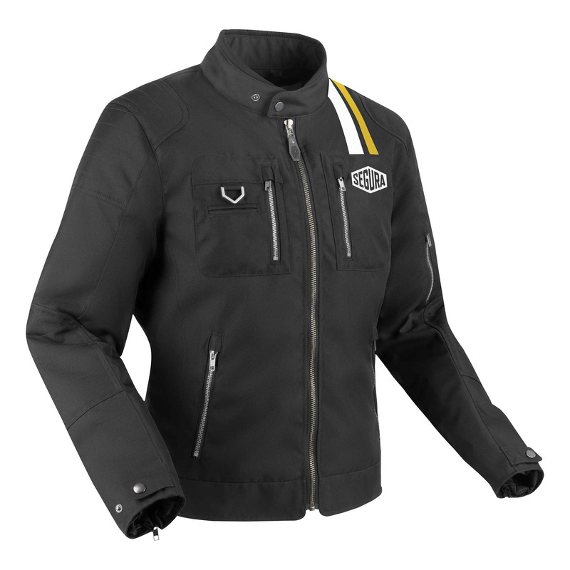 Blouson textile Segura Scorpio noir