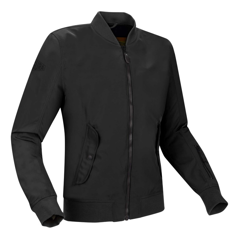 Blouson textile Segura Velvet Vented noir