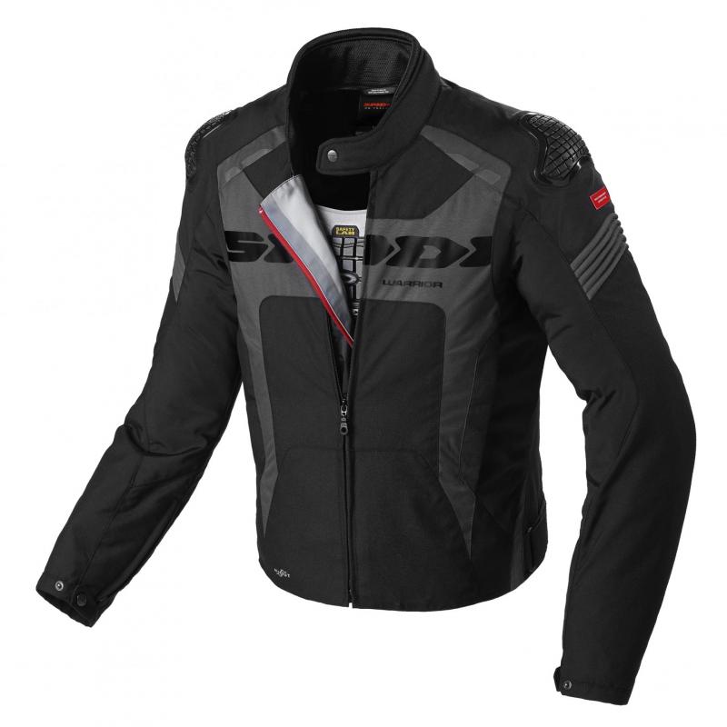 Blouson textile Spidi WARRIOR H2OUT noir- S