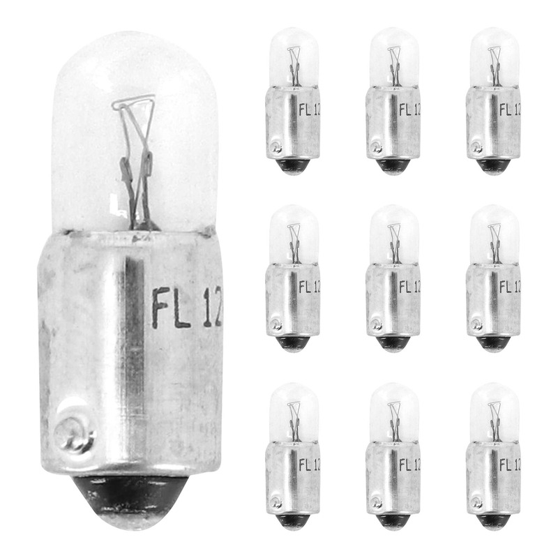 Boîte de 10 ampoules 12 V 5 W BA9S Flosser