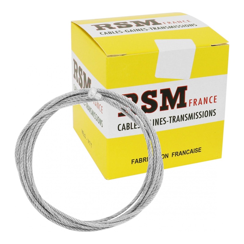 Boîte de 10 câbles de frein RSM 6x8,5mm Ø 2mm 1m80