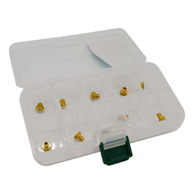 Boîte de 10 Gicleurs Principaux YCF de 122 à 145 pour Carburateur DA