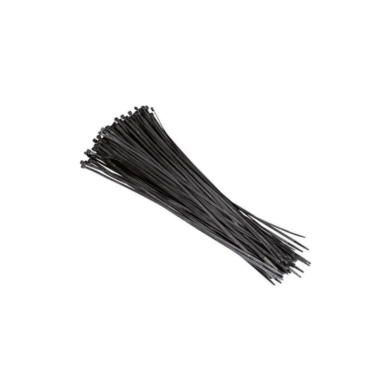 Boite de 100 serre-câbles Artein en nylon noir