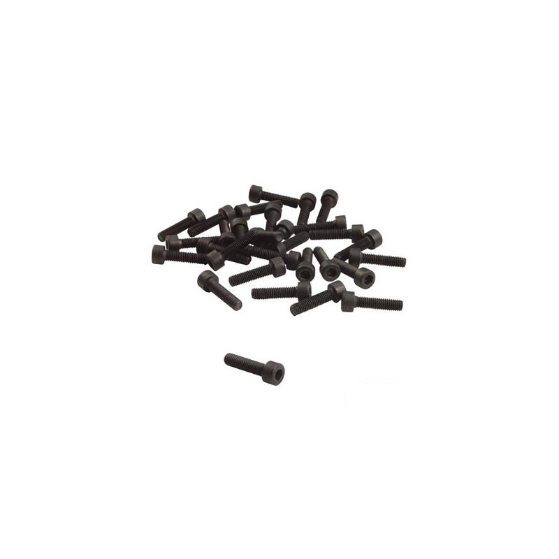 Boite de 100 Vis Algi 6 Pans Creux Tc 6x16 Btr Noir