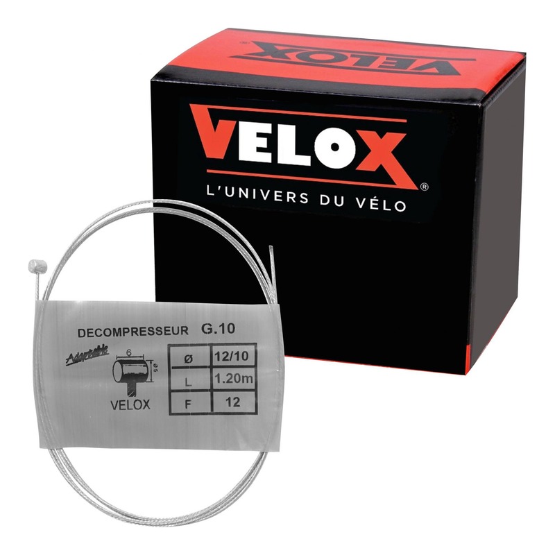Boîte de 25 câbles d’accélérateur Velox G.10 5x7mm Ø 12/10 1,20