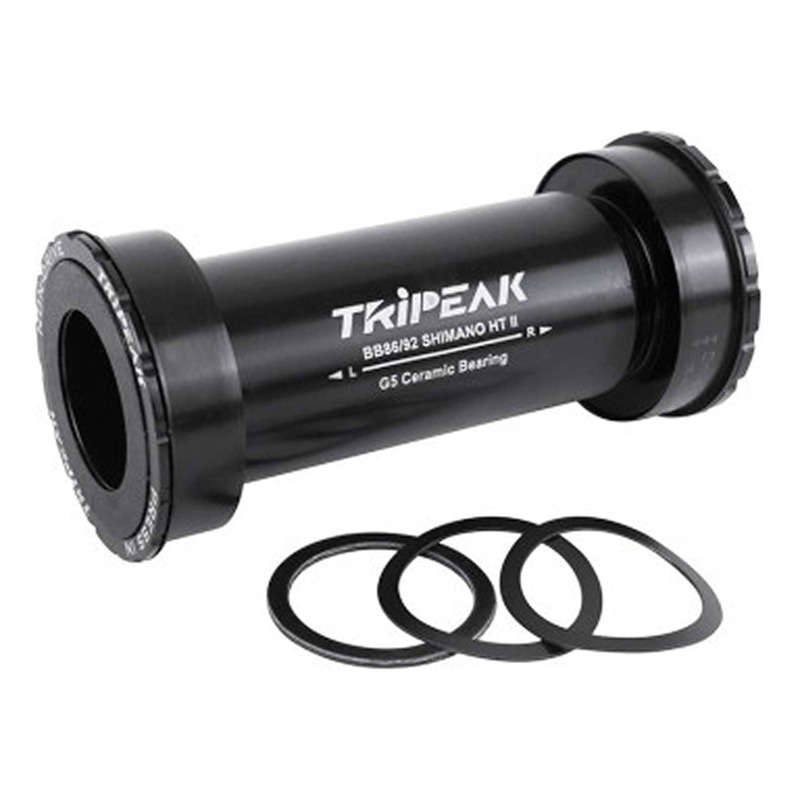 Boîtier de pédalier Tripeak Twist Fit 86/92 mm G5 céramique - Hollowtech II
