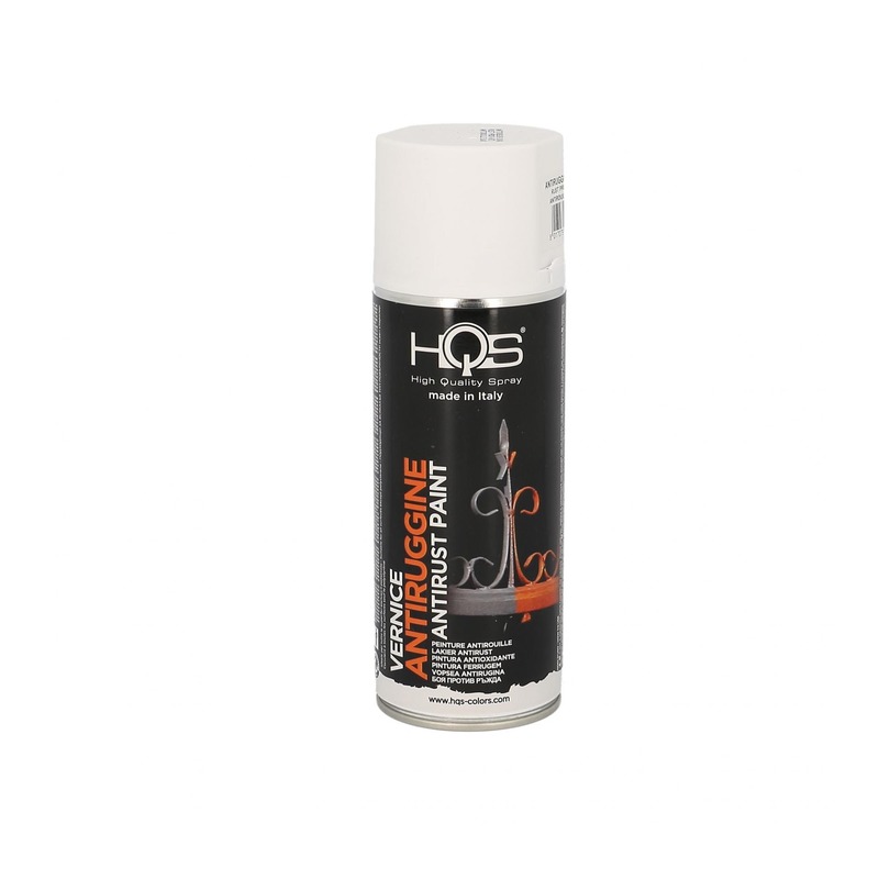 Bombe de peinture HQS apprêt blanc anti-rouille 400ml