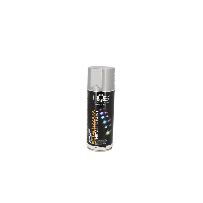 Bombe de peinture HQS argent métal 400ml