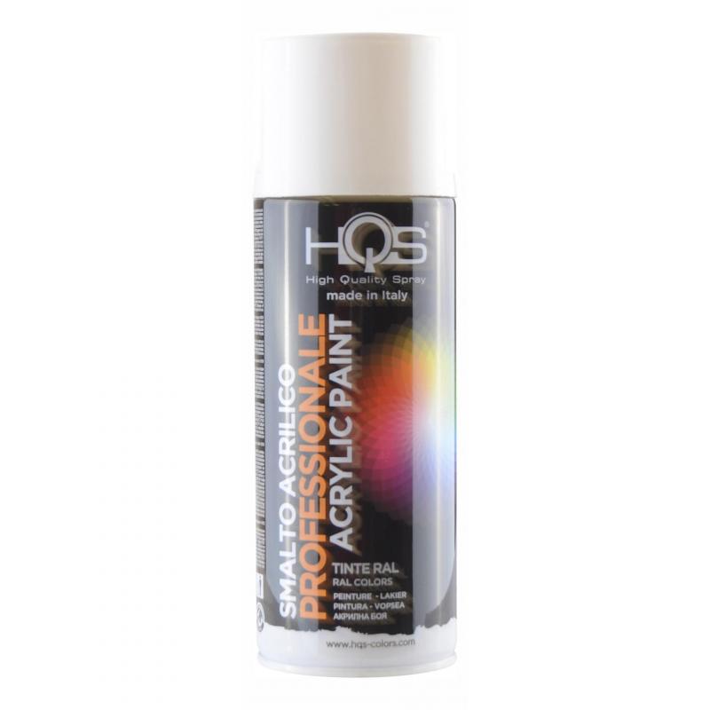 Bombe de peinture HQS blanc mat 400ml