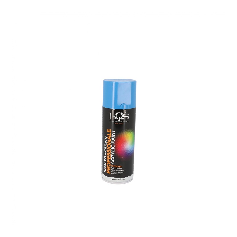 Bombe de peinture HQS bleu ciel ral 5015 400ml